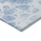 Homeroots 5' X 8' Sky Blue And Denim Blue Nautical Washable Indoor Outdoor Area Rug 581498 - alternate 5