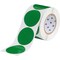 Brady Aisle Marking Tape Dots - Adhesive Vinyl, Solid Color, Green, 3in, 500PK 121041 - alternate 1