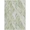 Homeroots 3' X 5' Sage Artichoke Green And Mint Green Geometric Washable Indoor Outdoor Area Rug 589242 - alternate 6