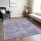 Homeroots 5' X 8' Purple Washable Indoor Outdoor Area Rug 598855 - alternate 6