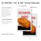 Signmission Pork Tenderloin Sandwich, Vinyl Decals Only 24 Inch x 36 Inch, Vinyl Decal, 2PK DSB-2436-2PACK-Pork Tenderloin Sandwich - alternate 2