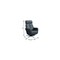 Homeroots 28" Blue Genuine Leather Power Swivel Recliner 722464 - alternate 2