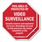 Signmission This Area Is Protected by Video Sur, 10 inch X 10 inch, Aluminum Metal Signs, 2PK OC-A-2PACK-10-316 - alternate 1