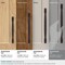 Amerock Highland Ridge 10-1/16 inch 256mm Center-to-Center Dark Oiled Bronze Cabinet Pull BP55329DOB - alternate 3