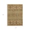 Homeroots 10' X 14' Beige Taupe And Gold Tribal Washable Indoor Outdoor Area Rug 615397 - alternate 8
