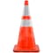 Xpose Safety 28 Inch Orange Traffic Cones Heavy Duty 10lb with 6in and 4in Collars, DOT Approved AOTC28-64-10L-1-X - alternate 1