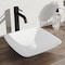 Vigo Lexington Single Handle Single-Hole Bathroom Vessel Faucet in Carbon Fiber and Matte Black VG03028MB - alternate 4