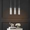 Jonathan Y Mium 21.63" 3-Light Modern Style Iron/Crystal/Glass Integrated LED Linear Pendant, Chrome JYL1705A - alternate 4