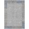 Homeroots 8' X 10' Taupe Beige And Blue Geometric Washable Indoor Outdoor Area Rug 581999 - alternate 3