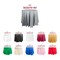 Smarty Had A Party 84 Silver Round Disposable Plastic Tablecloths 96 Tablecloths, 96PK 823270-SV-CASE - alternate 5