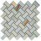 Apollo Tile Splendor 12x12 Turchese Porcelain Mosaic Onyx Basketweave Wall and Floor Tile (4.84 sq ft/case), 5PK APLIMPONXTURMO - alternate 1