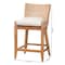 Bali & Pari Ridley Woven Seagrass Counter Stool, White Wash 265-14525-ZORO - alternate 5