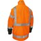 Bisley ANSI Type R Class 3 Ripstop 5-in-1 Jacket with Class 2 Zip-Out Inner Jacket 333M6375H-OR/2XL - alternate 6