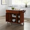 Crosley Full Size Stone Top Kitchen Cart KF30005ECH - alternate 5