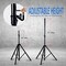 Pyle Universal Dual PA DJ Tripod 2 Speaker Stand Kit with Adjustable Height & Storage Bag Constructed PSTK107 - alternate 4
