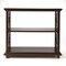 Homeroots 27" Dark Brown Two Tier Standard Bookcase 389569 - alternate 2