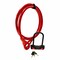 Doublelock BEAST 10, Generator Lock Bundle, 9.8 ft. x ¾ in Heavy Braided Steel Cable and U-Lock 090-066A - alternate 1