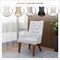 Leisuremod Spruce Collection Modern Wooden Dining Chair in Light Grey SC24LGR - alternate 4