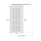 Sartodoors Pocket Interior Door, 18" x 80", Gray QUADRO4111PD-KS-18 - alternate 1
