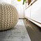 Jonathan Y Modern Persian Vintage Moroccan Medallion Light Gray 6 ft Square Area Rug MDP103B-6SQ - alternate 4