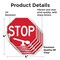 Signmission Stop, 4 inch X 4 inch, Vinyl Decal, 5PK OC-D-5PACK-4-235 - alternate 3