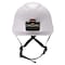Ergodyne Type II Safety Helmet with LED Light Class E, White 8976-LED - alternate 6