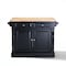 Crosley Oxford Butcher Block Kitchen Island KF30006BK - alternate 5