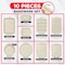 Bakkenamster BAKKEN Kitchen Oven Baking Pans, Oven Safe, 450 Deg F, 10PK BKBSMARWHT10 - alternate 6