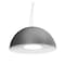 Besa Lighting Flux Cable Pendant, Silver/White, Satin Nickel Finish, 1x23W LED 1KX-FLUX-LED-SN - alternate 1