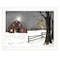 Homeroots Light in the Stable 5 White Framed Print Wall Art 406302 - alternate 1