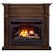 Procom Heating Dual Fuel Vent Free Gas Fireplace System, 26,000 BTU, T-Stat Control, Gingerbread Finish FBNSD28T-3G - alternate 1