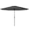 Pure Garden Patio Umbrella w/ Lights 10 ft Outdoor Sun Shade Canopy w/ 32 Solar LEDs UV 30+ Protection 50-LG1424 - alternate 5