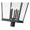 Z-Lite Raphael Sand Black 5 Light Outdoor Post Mount Fixture 5029PHXXLR-BK - alternate 4