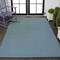 Jonathan Y Peater Classic Casual Commercial Natural Coir Coastal Blue 5 ft. x 8 ft. Indoor/Outdoor Mat CHG100D-5 - alternate 4