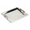 Homeroots 18in Silver Stainless Steel Serving Tray 388899 - alternate 4