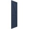 Ekena Millwork True Fit PVC Two Equal Panel Farmhouse Fixed Mount Shutters w/Z-Bar Starless Night Blue, 18Wx80H, PR TFP102FH18X080OB - alternate 5