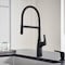 Blanco Rivana Semi-Pro 1.5 GPM, Matte Black 443019 - alternate 4