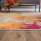 World Rug Gallery Sky Collection Modern Abstract Area Rug 6 ft 6 in x 6 ft 6 in Square Multi 232MULTI6SQ - alternate 2