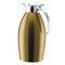 Service Ideas Nicollet Series 1.5-Liter Stainless Vacuum Insulated Carafe with Flip-Top Lid in Vintage Gold NIC15BSVG - alternate 2