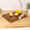 Happimess Eldridge Medium 16"W x 11"D Handcrafted Acacia Wood Grain Thick Reversible Cutting Board w/Juice Gr CUT1002B - alternate 4