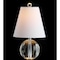 Jonathan Y Goddard 16" Crystal Ball/Metal LED Table Lamp, Clear JYL2079A - alternate 4