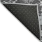 Homeroots 5' X 8' Charcoal Gray And Beige Floral Washable Indoor Outdoor Area Rug 605462 - alternate 4