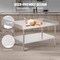 Vevor Stainless Steel Work Table 30"x48" Commercial Food Prep Table Restaurant SKT1220*760T - alternate 5