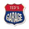 Signmission Ted's Garage, 12 Inch X 12 Inch, Aluminum Metal Sign SHI-A-12-383-TED - alternate 1