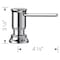 Blanco Empressa Soap Dispenser, Chrome 442516 - alternate 5