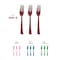 Smarty Had A Party Red Disposable Plastic Party Forks, 600PK 410F-R-CASE - alternate 3
