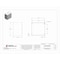 Wiegmann Captive Screws Electrical Enclosures, 12 in H, 8 in D, 12 in W, 1, Steel SC121208NK - alternate 2