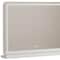 Homeroots 23" Clear Lighted Freestanding Frameless Makeup Shaving Tabletop Mirror 719118 - alternate 4
