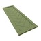 Ekena Millwork True Fit PVC Single Panel Herringbone Modern Style Fixed Mount Shutters, Moss Green, 18W x 44H, PR TFP001HB18X044MG - alternate 4