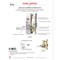 Trans Atlantic Co. DXML Series RightHand Heavy-Duty Commercial MortiseLock with Sectional Leverset Grade1 Privacy in BC DL-DXML40SSRH-US26D - alternate 4